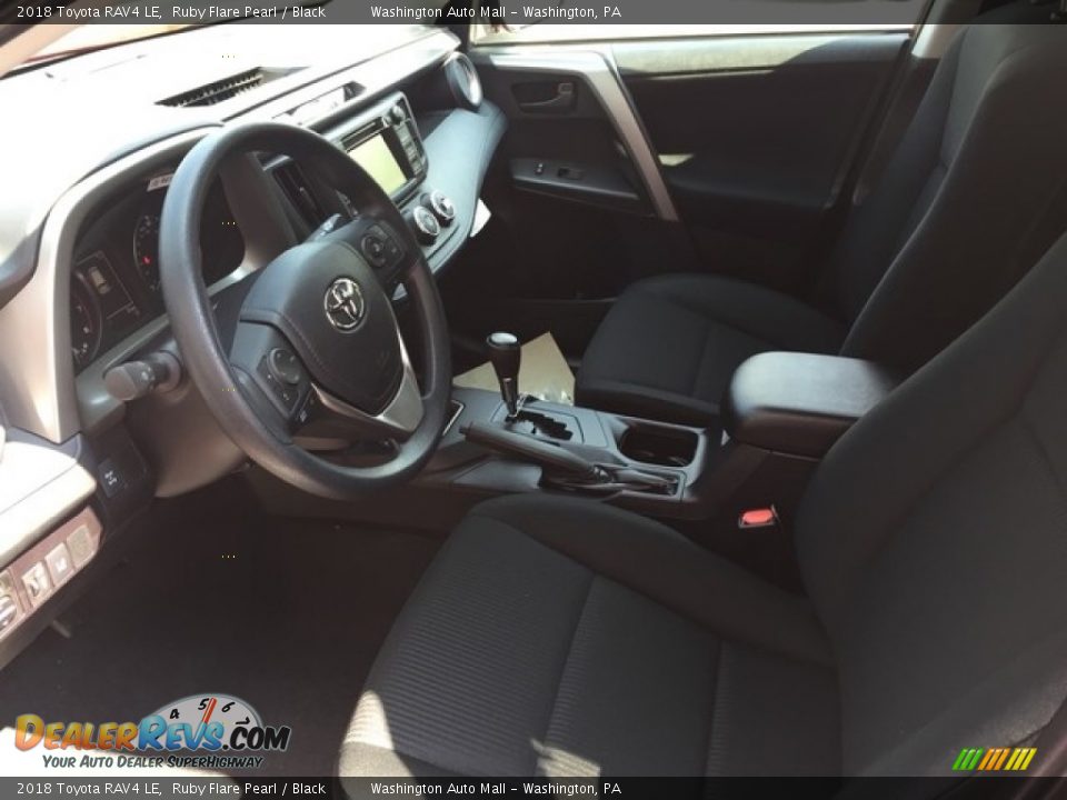 2018 Toyota RAV4 LE Ruby Flare Pearl / Black Photo #10
