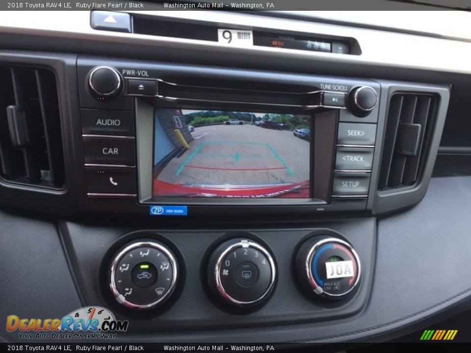 2018 Toyota RAV4 LE Ruby Flare Pearl / Black Photo #18