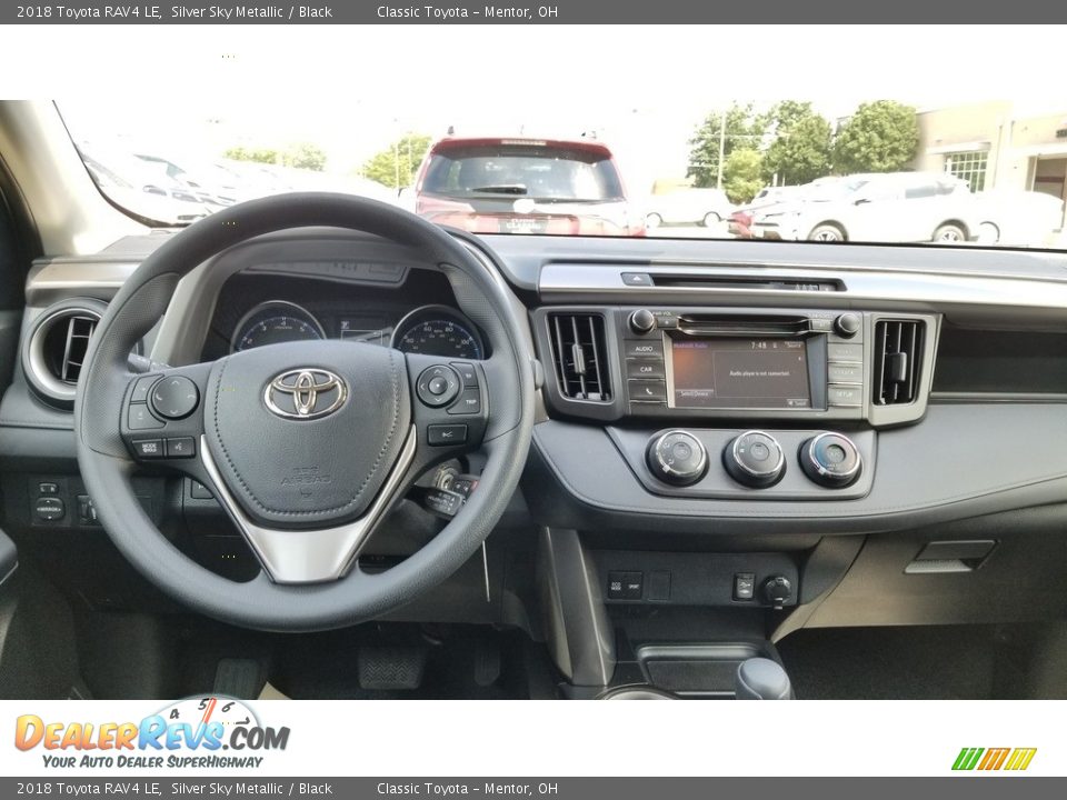 2018 Toyota RAV4 LE Silver Sky Metallic / Black Photo #5
