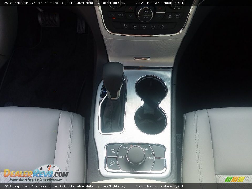 2018 Jeep Grand Cherokee Limited 4x4 Billet Silver Metallic / Black/Light Gray Photo #6