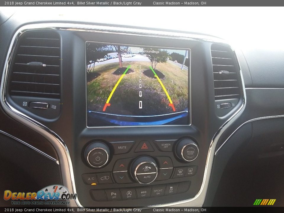 2018 Jeep Grand Cherokee Limited 4x4 Billet Silver Metallic / Black/Light Gray Photo #9