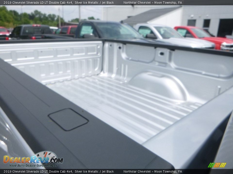 2019 Chevrolet Silverado LD LT Double Cab 4x4 Silver Ice Metallic / Jet Black Photo #13