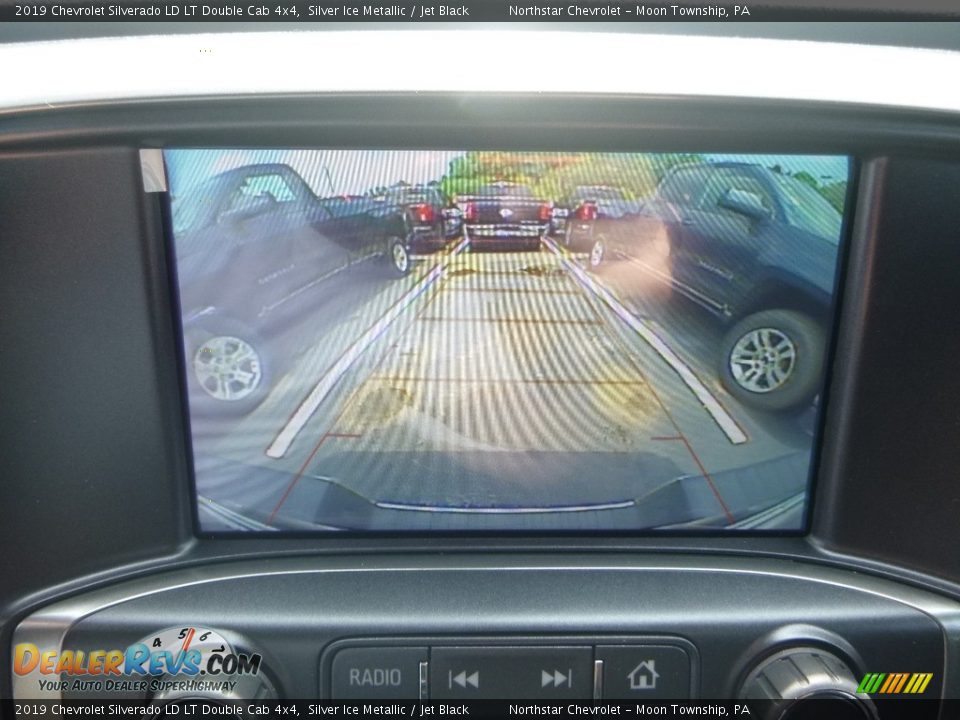 2019 Chevrolet Silverado LD LT Double Cab 4x4 Silver Ice Metallic / Jet Black Photo #18