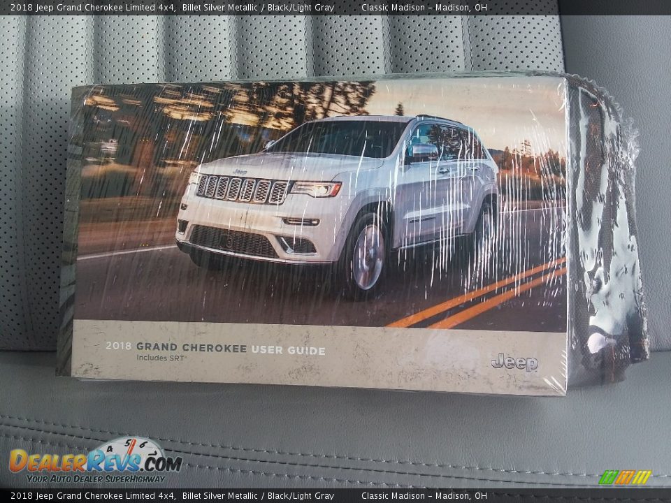 2018 Jeep Grand Cherokee Limited 4x4 Billet Silver Metallic / Black/Light Gray Photo #18