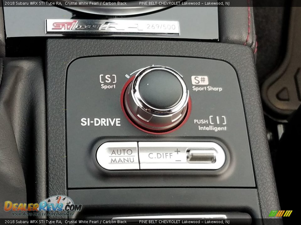 Controls of 2018 Subaru WRX STI Type RA Photo #25
