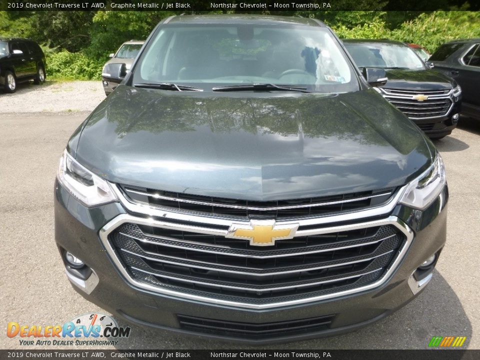 2019 Chevrolet Traverse LT AWD Graphite Metallic / Jet Black Photo #8