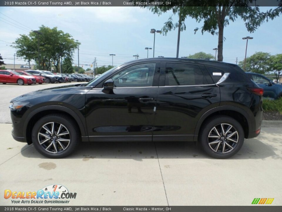 2018 Mazda CX-5 Grand Touring AWD Jet Black Mica / Black Photo #2