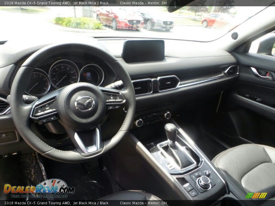 2018 Mazda CX-5 Grand Touring AWD Jet Black Mica / Black Photo #3