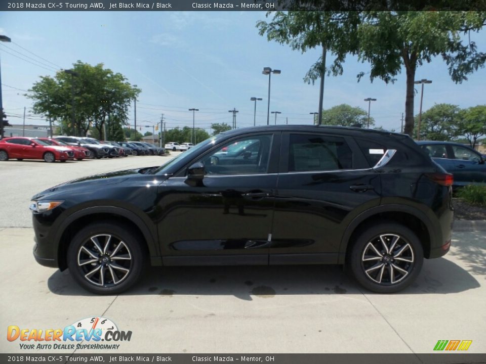 2018 Mazda CX-5 Touring AWD Jet Black Mica / Black Photo #2