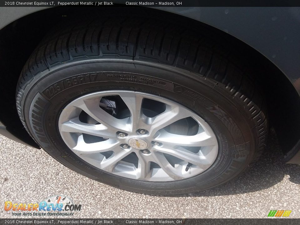 2018 Chevrolet Equinox LT Pepperdust Metallic / Jet Black Photo #10