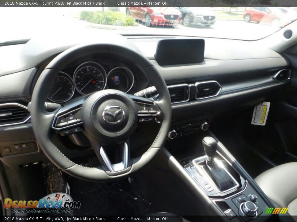 2018 Mazda CX-5 Touring AWD Jet Black Mica / Black Photo #3