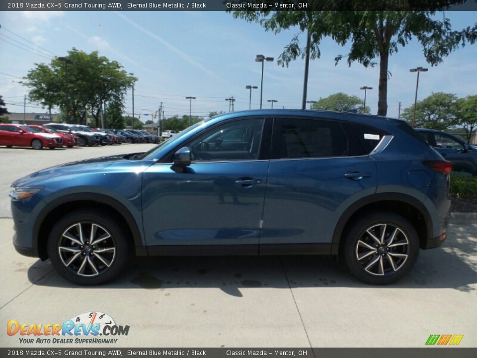 2018 Mazda CX-5 Grand Touring AWD Eternal Blue Metallic / Black Photo #2