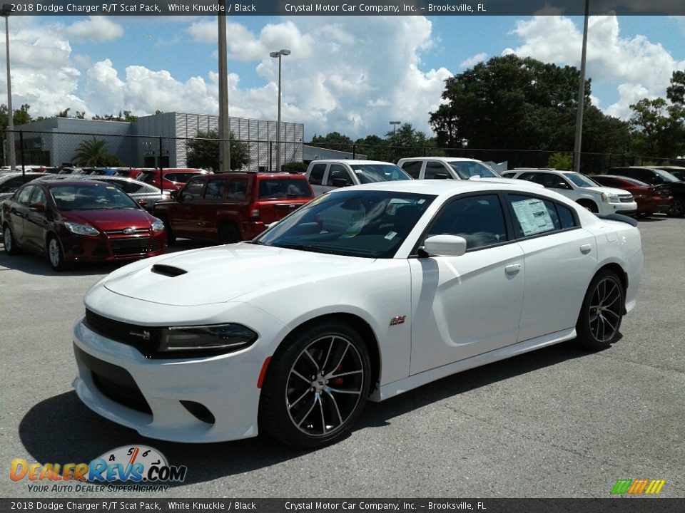 2018 Dodge Charger R/T Scat Pack White Knuckle / Black Photo #1