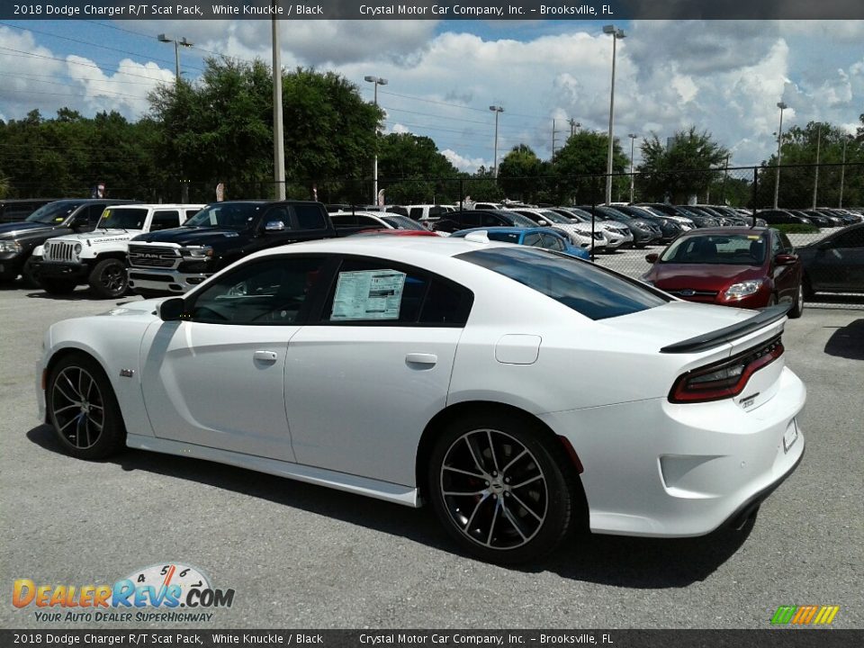 2018 Dodge Charger R/T Scat Pack White Knuckle / Black Photo #3