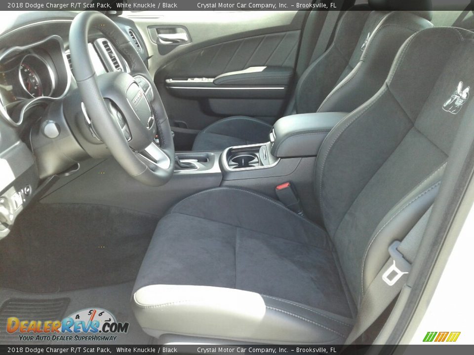 2018 Dodge Charger R/T Scat Pack White Knuckle / Black Photo #9