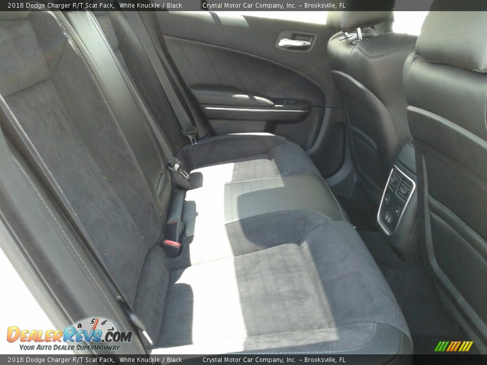 2018 Dodge Charger R/T Scat Pack White Knuckle / Black Photo #11