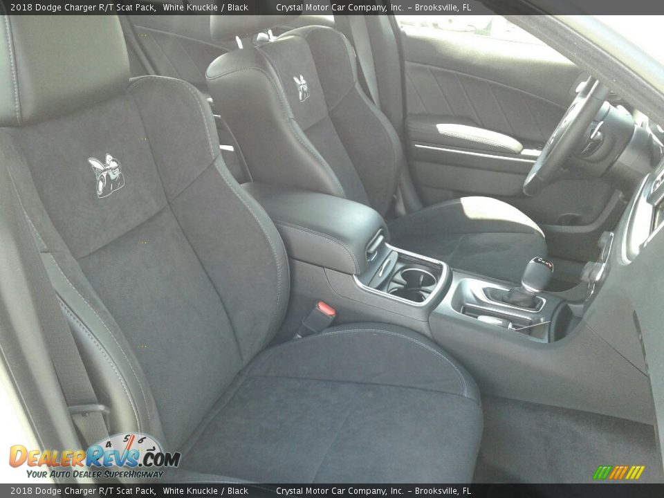 2018 Dodge Charger R/T Scat Pack White Knuckle / Black Photo #12