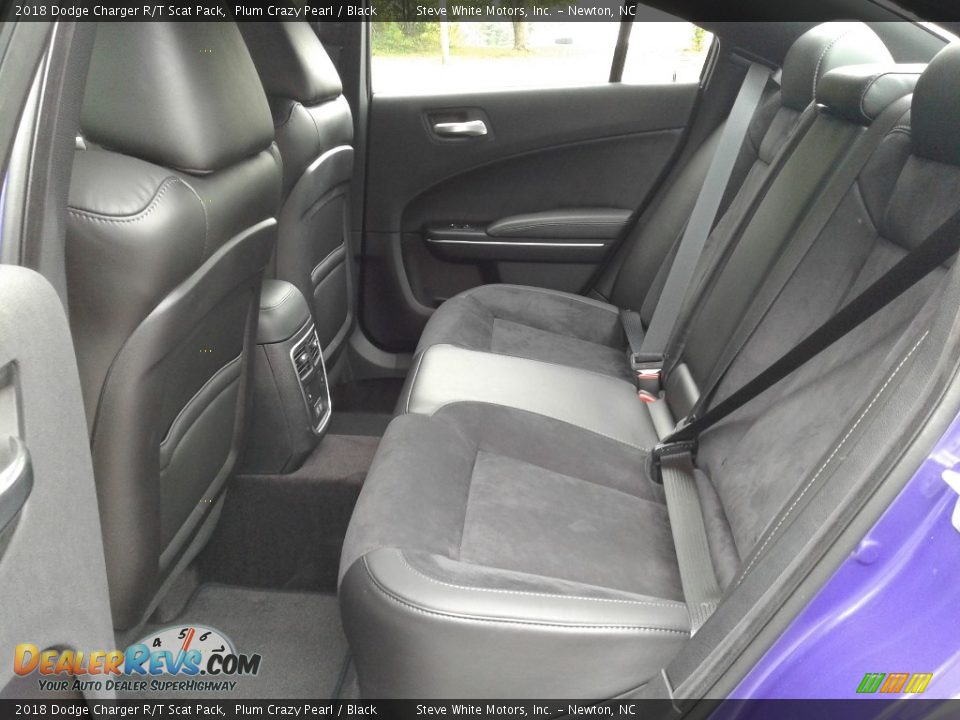 2018 Dodge Charger R/T Scat Pack Plum Crazy Pearl / Black Photo #11