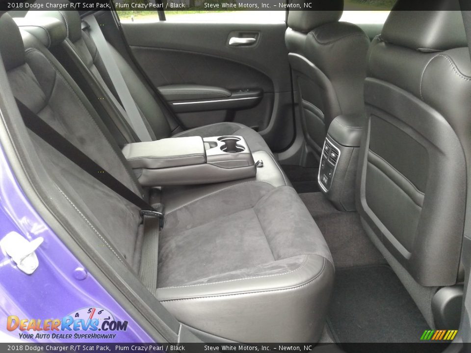 2018 Dodge Charger R/T Scat Pack Plum Crazy Pearl / Black Photo #14