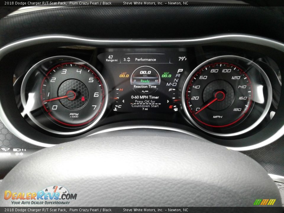 2018 Dodge Charger R/T Scat Pack Plum Crazy Pearl / Black Photo #19