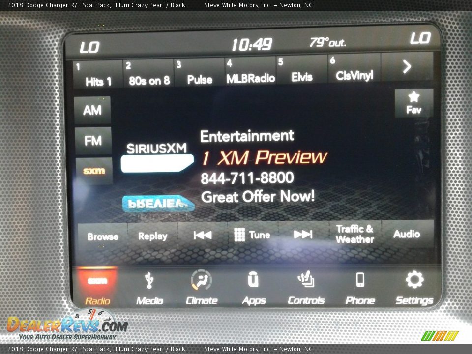 2018 Dodge Charger R/T Scat Pack Plum Crazy Pearl / Black Photo #20