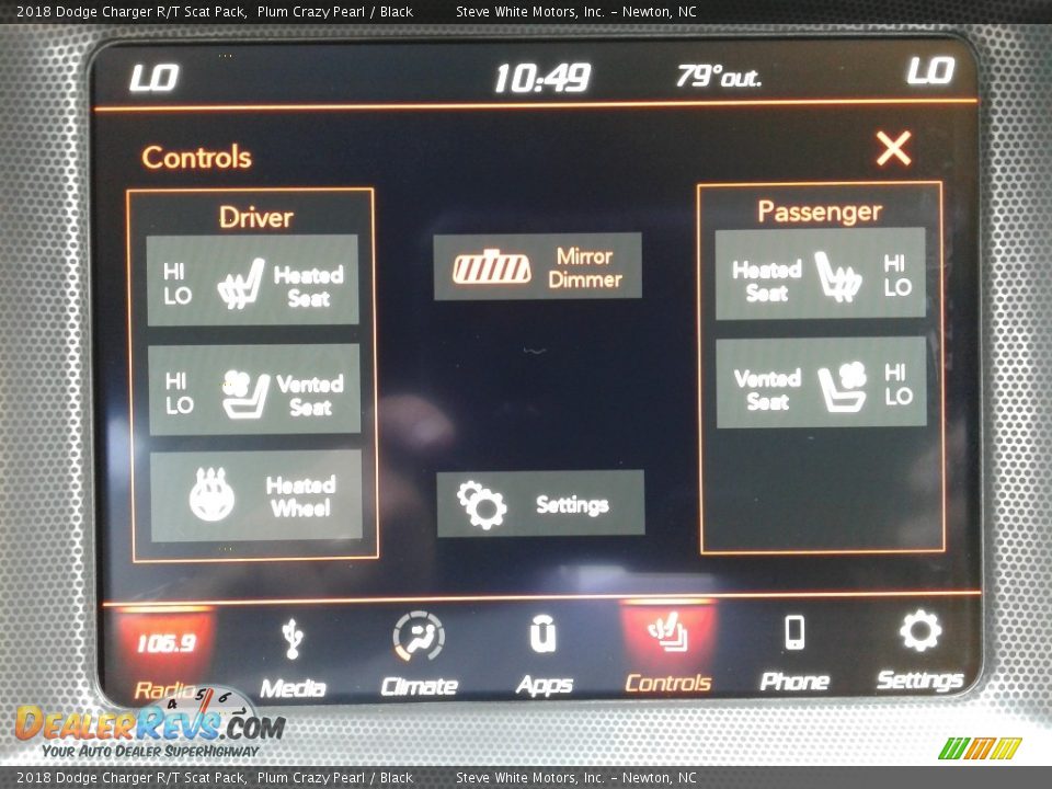 2018 Dodge Charger R/T Scat Pack Plum Crazy Pearl / Black Photo #22