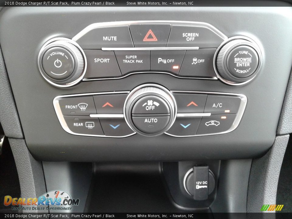 2018 Dodge Charger R/T Scat Pack Plum Crazy Pearl / Black Photo #26