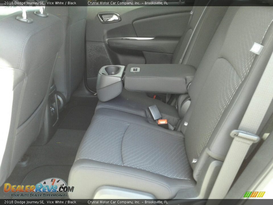 2018 Dodge Journey SE Vice White / Black Photo #10