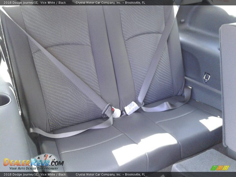 2018 Dodge Journey SE Vice White / Black Photo #11