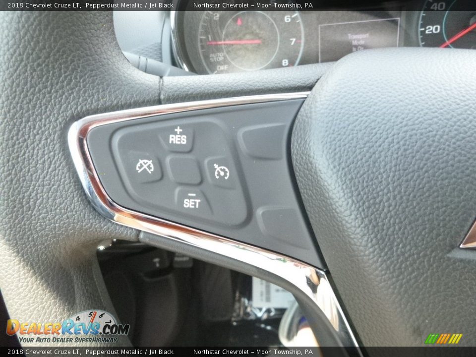 2018 Chevrolet Cruze LT Pepperdust Metallic / Jet Black Photo #20