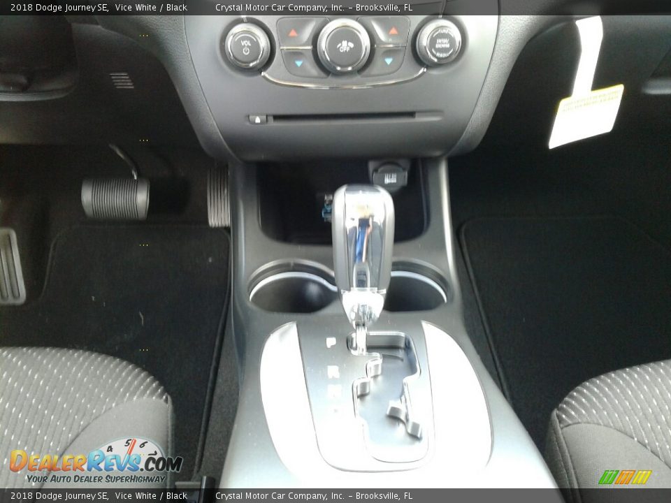 2018 Dodge Journey SE Vice White / Black Photo #16