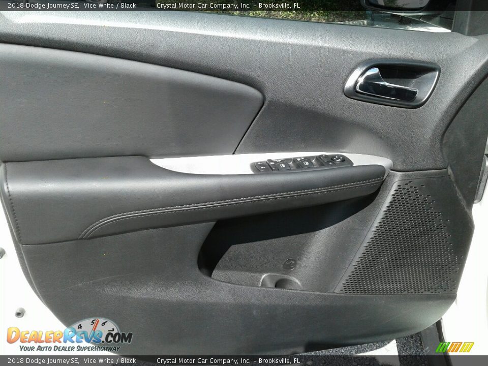 2018 Dodge Journey SE Vice White / Black Photo #17