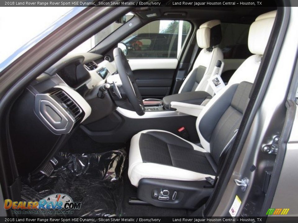 2018 Land Rover Range Rover Sport HSE Dynamic Silicon Silver Metallic / Ebony/Ivory Photo #3