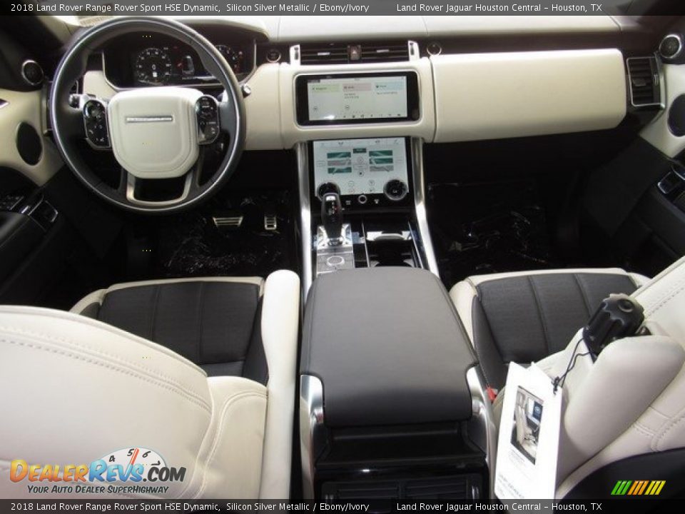 2018 Land Rover Range Rover Sport HSE Dynamic Silicon Silver Metallic / Ebony/Ivory Photo #4
