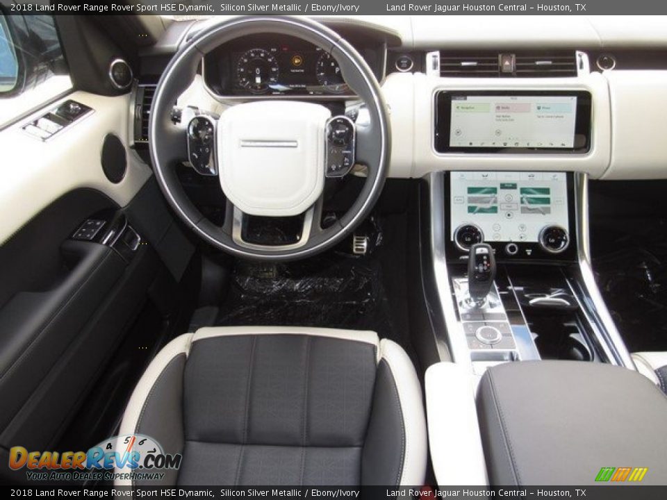 2018 Land Rover Range Rover Sport HSE Dynamic Silicon Silver Metallic / Ebony/Ivory Photo #14
