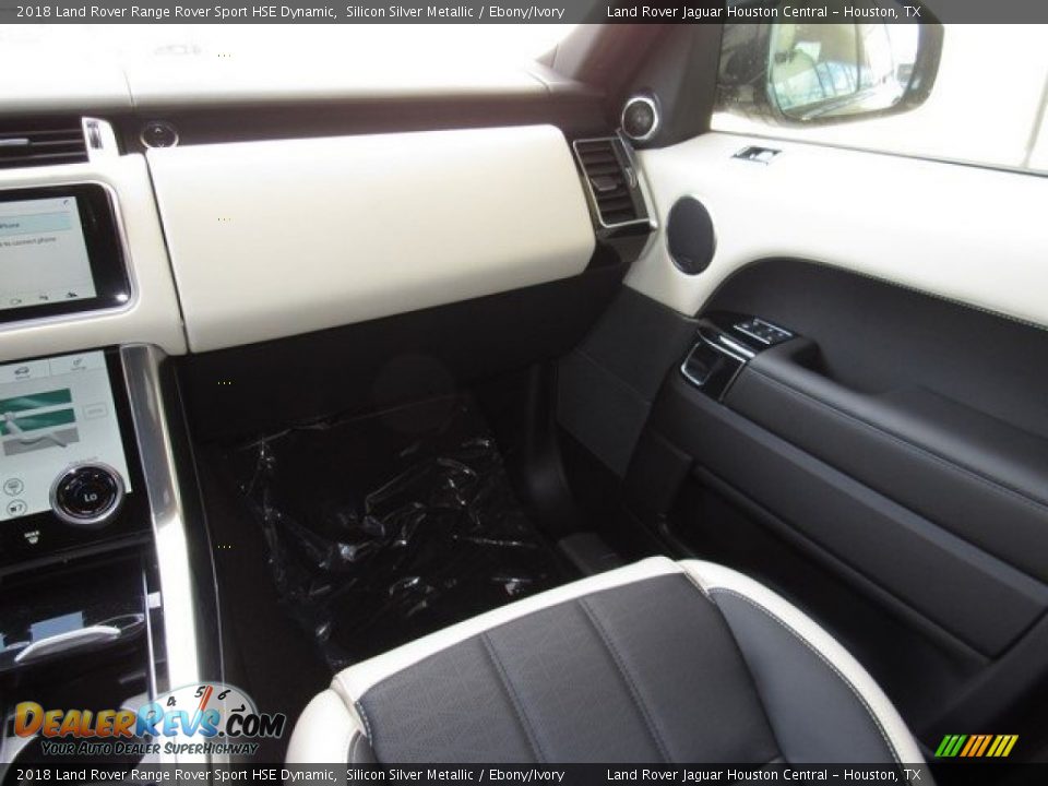 2018 Land Rover Range Rover Sport HSE Dynamic Silicon Silver Metallic / Ebony/Ivory Photo #15