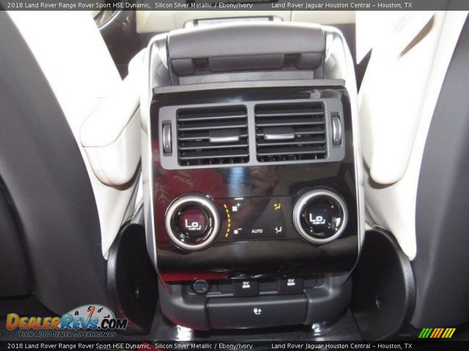 2018 Land Rover Range Rover Sport HSE Dynamic Silicon Silver Metallic / Ebony/Ivory Photo #16