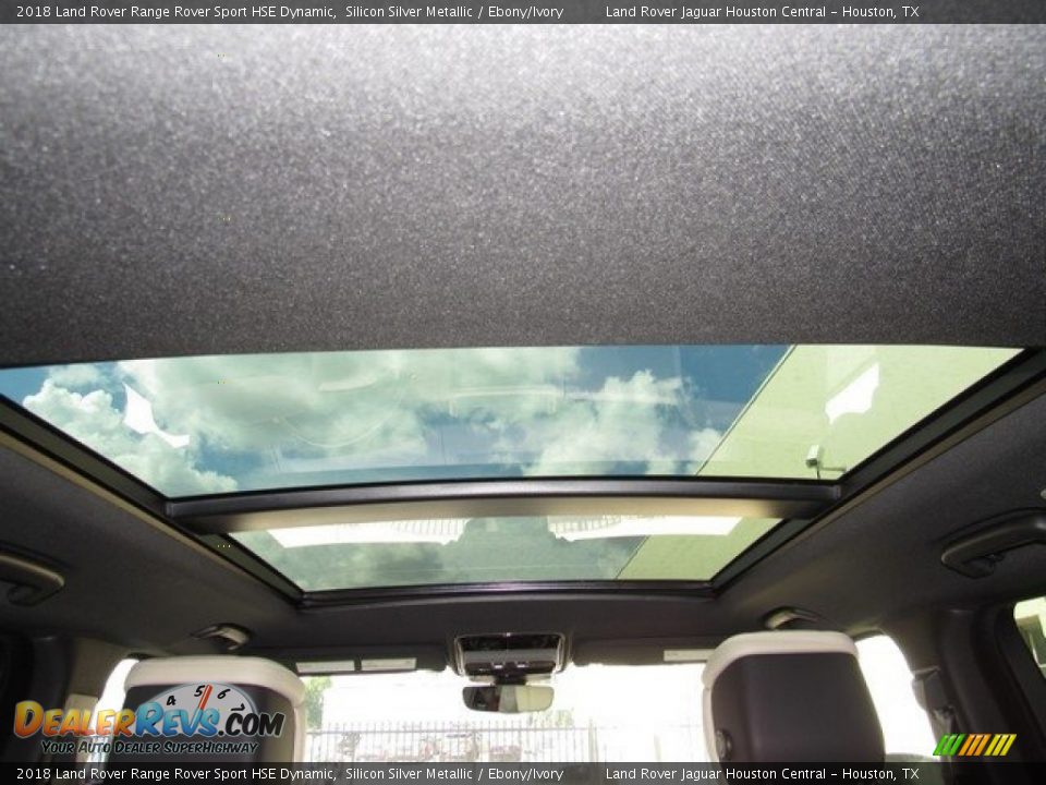 2018 Land Rover Range Rover Sport HSE Dynamic Silicon Silver Metallic / Ebony/Ivory Photo #18