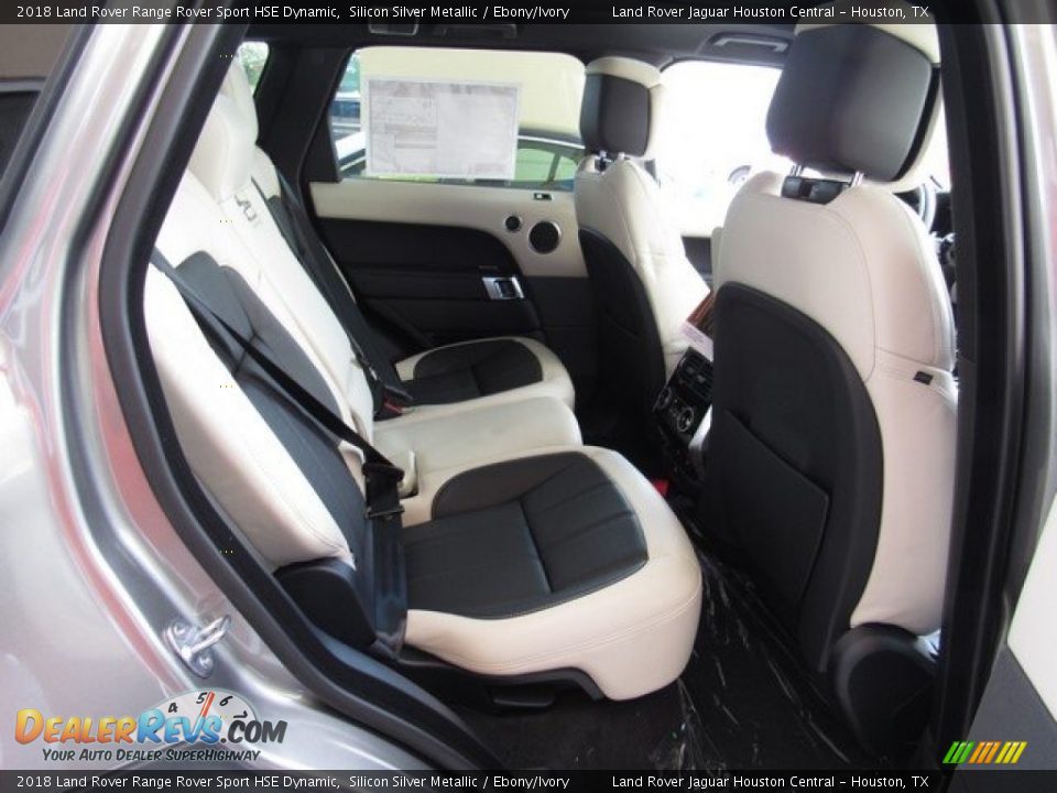 2018 Land Rover Range Rover Sport HSE Dynamic Silicon Silver Metallic / Ebony/Ivory Photo #19
