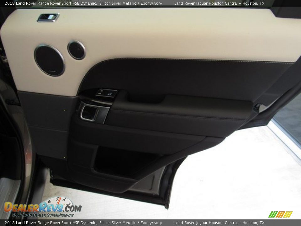 2018 Land Rover Range Rover Sport HSE Dynamic Silicon Silver Metallic / Ebony/Ivory Photo #22
