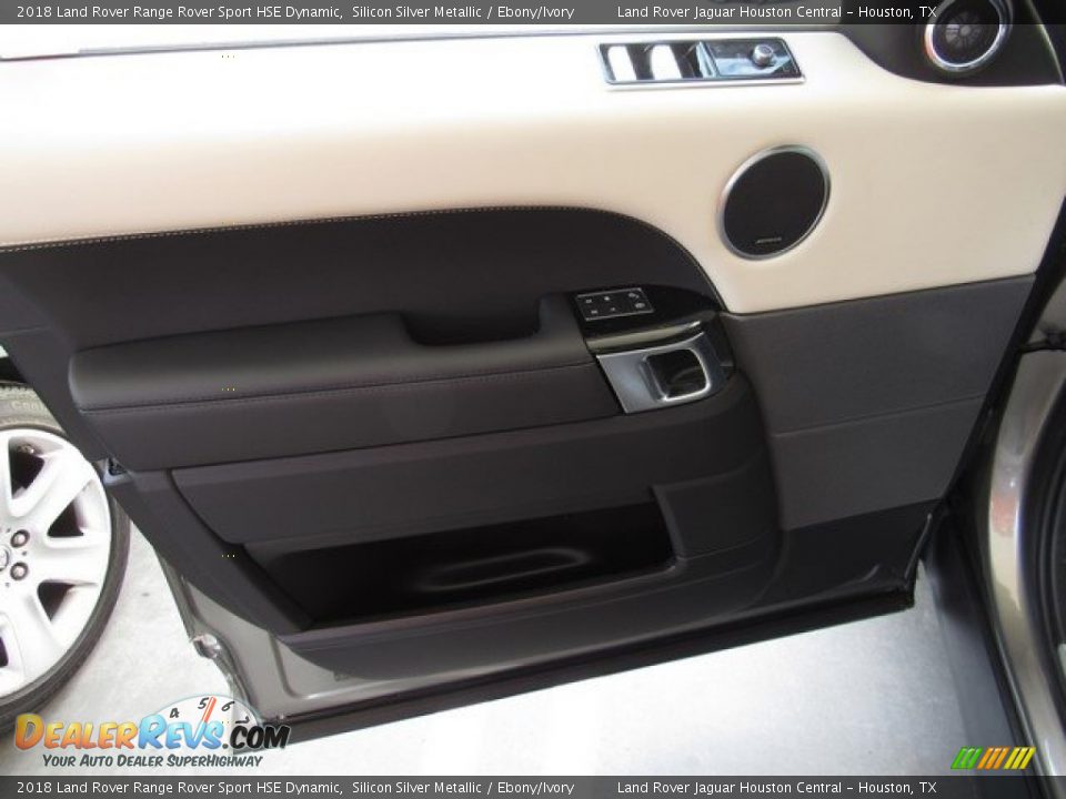 2018 Land Rover Range Rover Sport HSE Dynamic Silicon Silver Metallic / Ebony/Ivory Photo #24