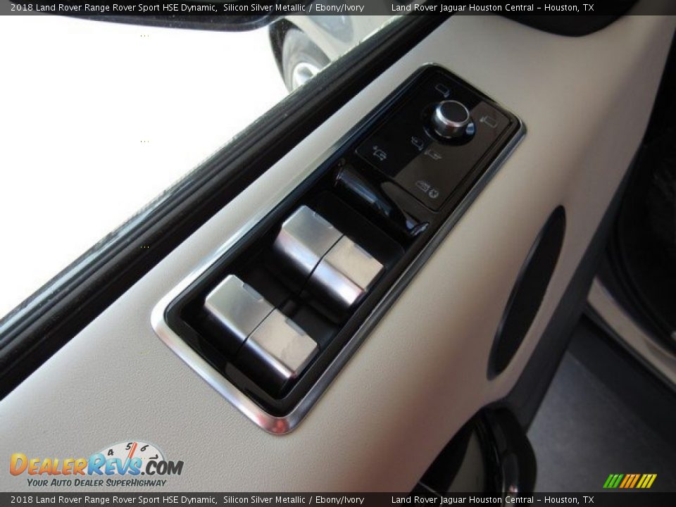 2018 Land Rover Range Rover Sport HSE Dynamic Silicon Silver Metallic / Ebony/Ivory Photo #25