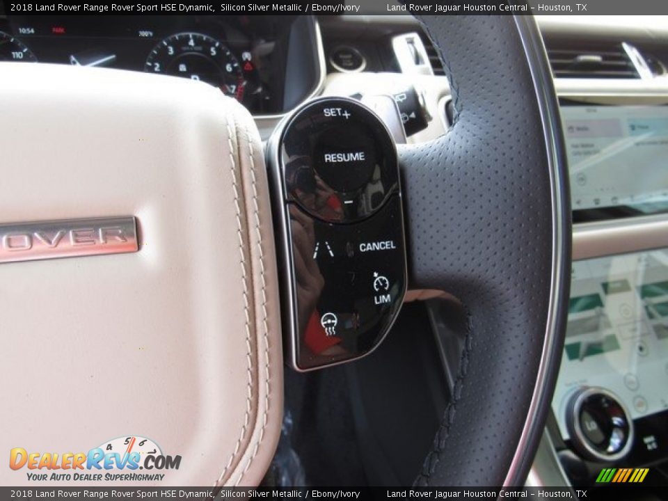 2018 Land Rover Range Rover Sport HSE Dynamic Silicon Silver Metallic / Ebony/Ivory Photo #29