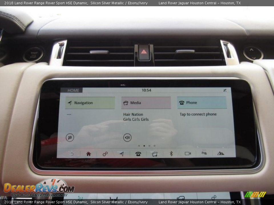 2018 Land Rover Range Rover Sport HSE Dynamic Silicon Silver Metallic / Ebony/Ivory Photo #31