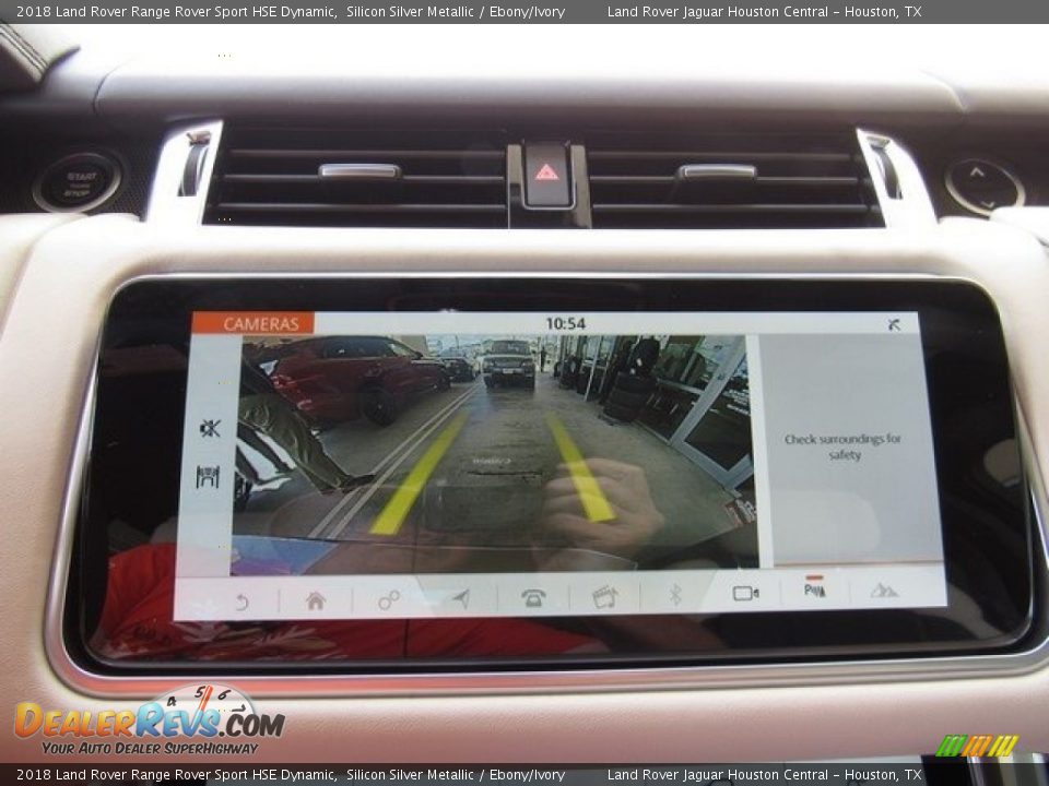 2018 Land Rover Range Rover Sport HSE Dynamic Silicon Silver Metallic / Ebony/Ivory Photo #33