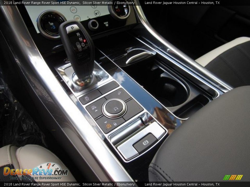 2018 Land Rover Range Rover Sport HSE Dynamic Silicon Silver Metallic / Ebony/Ivory Photo #36