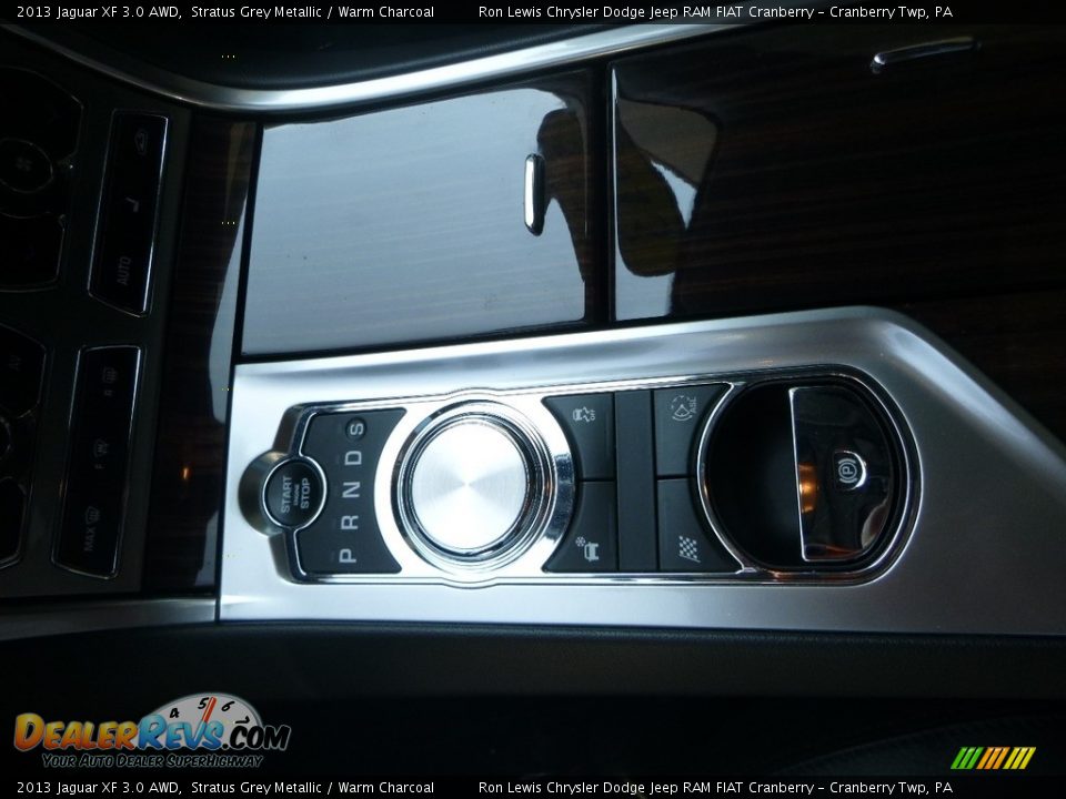 2013 Jaguar XF 3.0 AWD Stratus Grey Metallic / Warm Charcoal Photo #20