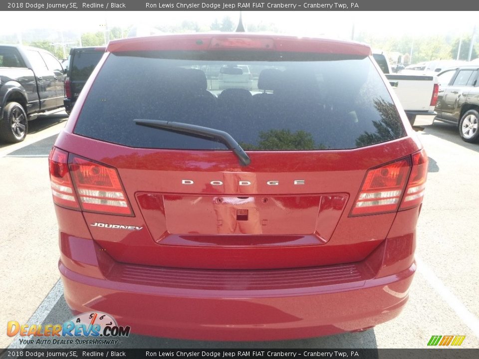 2018 Dodge Journey SE Redline / Black Photo #4