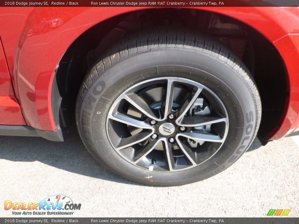 2018 Dodge Journey SE Redline / Black Photo #9