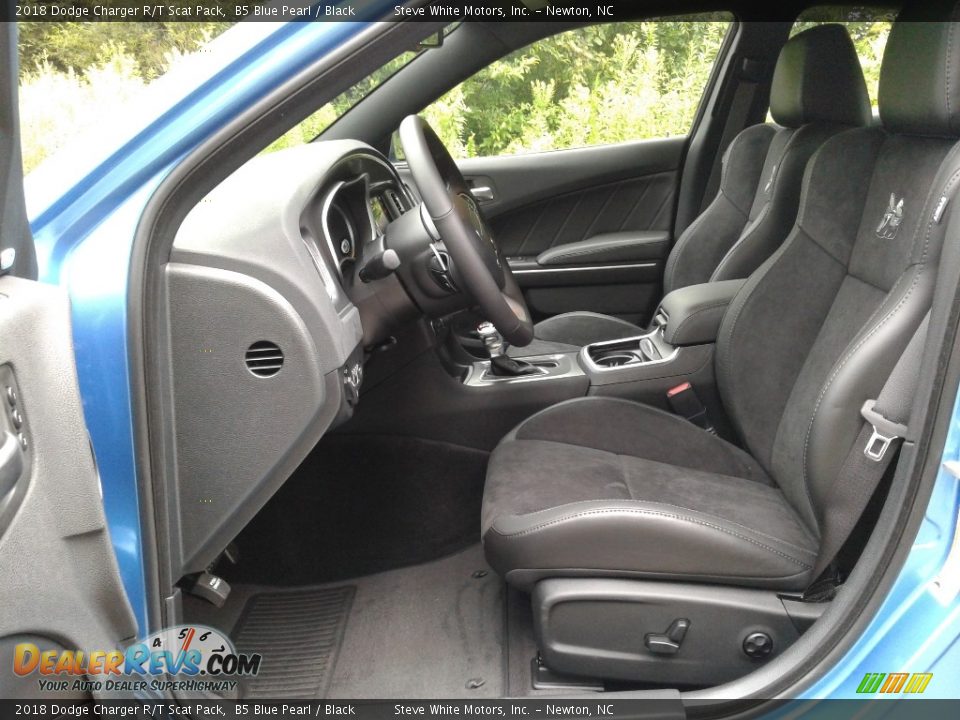 2018 Dodge Charger R/T Scat Pack B5 Blue Pearl / Black Photo #10